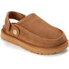Dearfoams Women’s Coin Convertible Mule(Chestnut)