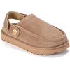 Dearfoams Women’s Coin Convertible Mule(Driftwood)