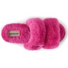 Dearfoams Women’s Fireside Benalla All Over Shearling Double Band Easy on/Off Slide(Paradise Pink)