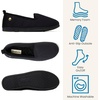 Dearfoams Women’s Rachel Velour Closed Back(Black)