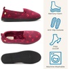 Dearfoams Women’s Rachel Velour Closed Back(Cordovan)