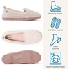 Dearfoams Women’s Rachel Velour Closed Back(Pale Mauve)