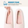 Dearfoams Women’s Rachel Velour Closed Back(Pale Mauve)