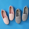 Dearfoams Women’s Rachel Velour Closed Back(Sleet)