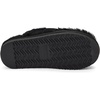 Dearfoams Women’s Richmond Genuine Shearling Scuff(Black)