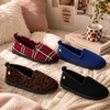 Dearfoams womens Rebecca Memory Foam Lightweight House Shoes With Warm Lining & Wide Widths(Peacoat)