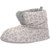 Dearfoams womens Zoey Lounge Duvet Bootie SlipperSlipper(Oatmeal Heather)