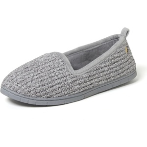 Dearfoams Women’s Rachel Velour Closed Back(Sleet)
