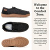 Dearfoams Men’s Bennett Indoor/Outdoor Memory Foam Comfort Chukka Boot(Black)