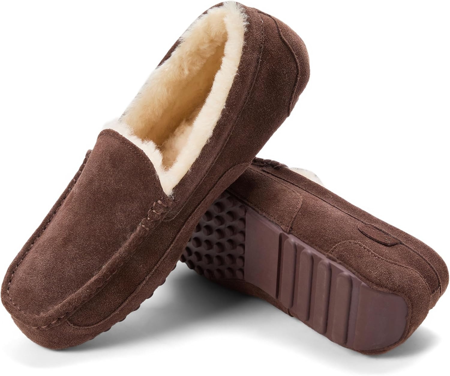 image:imageFireside by Dearfoams mens Melbourne Slipper Coffee 9 US