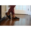 Dearfoams Men’s Gold Coast Genuine Shearling Indoor/Outdoor Scuff(Black)