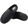 Dearfoams Men’s Indoor/Outdoor Breathable Memory Foam Clog Slippers in Black 9-10 Medium