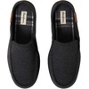 Dearfoams Men’s Indoor/Outdoor Breathable Memory Foam Clog Slippers in Black 9-10 Medium