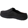 Dearfoams Men’s Indoor/Outdoor Breathable Memory Foam Clog Slippers in Black 9-10 Medium