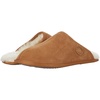 Fireside by Dearfoams Men’s Warwick Water Resistant Genuine Shearling Scuff Slipper