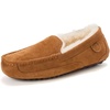 Fireside by Dearfoams mens Melbourne Slipper, Chestnut, 11 Wide US