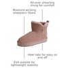 Dearfoams Bunbury (Little Kid/Big Kid) Dusty Pink 5 Big Kid Medium
