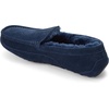 Dearfoams Melbourne Genuine Shearling Moccasin Navy 8 M