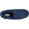 Dearfoams Melbourne Genuine Shearling Moccasin Navy 9 M