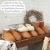 Dearfoams Riverland Genuine Shearling and Water-Resistant Micro Bootie Black 10 M