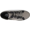 Dearfoams Women’s Kinsley Sport Foam Outside Zip & Lace Bootie(Grey)