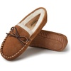 Fireside by Dearfoams Alice Springs Genuine Shearling Moccasin(Chestnut)