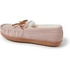 Fireside by Dearfoams Alice Springs Genuine Shearling Moccasin(Dusty Pink)