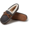 Fireside by Dearfoams Alice Springs Genuine Shearling Moccasin(Grey)