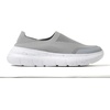 Dearfoams Men’s Knox Collapse Back Lightweight Slip on Sneaker(Sleet)