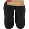 Dearfoams Men’s Microfiber Terry Clog with Memory Foam Slippers (Large, Black)