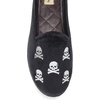 Dearfoams Women’s Rachel Velour Closed Back(Black 1)