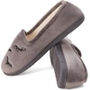 Dearfoams Women’s Rachel Velour Closed Back(Pavement)