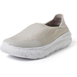 Dearfoams Men’s Knox Collapse Back Lightweight Slip on Sneaker(Bone)