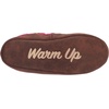 Dearfoams Women’s Heritage Warm Up Bootie(Sangria)