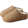 Dearfoams Kids’ Dempsey Genuine Shearling Indoor/Outdoor Clog(Leopard)