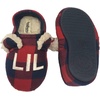 Dearfoams Toddler Boys & Girls Red & Navy Buffalo Plaid Baby Bear Slippers 7-8
