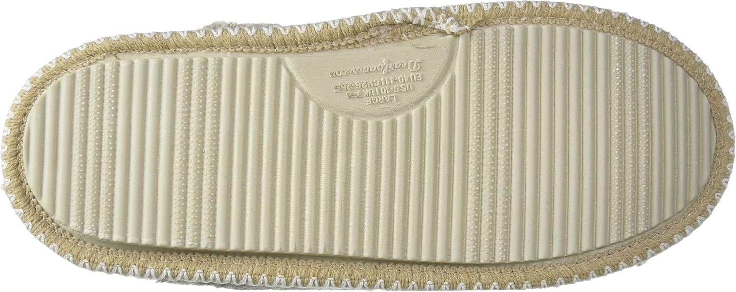 image:imageDearfoams Womens Pile Scuff W Velour Trim SlipperBrown