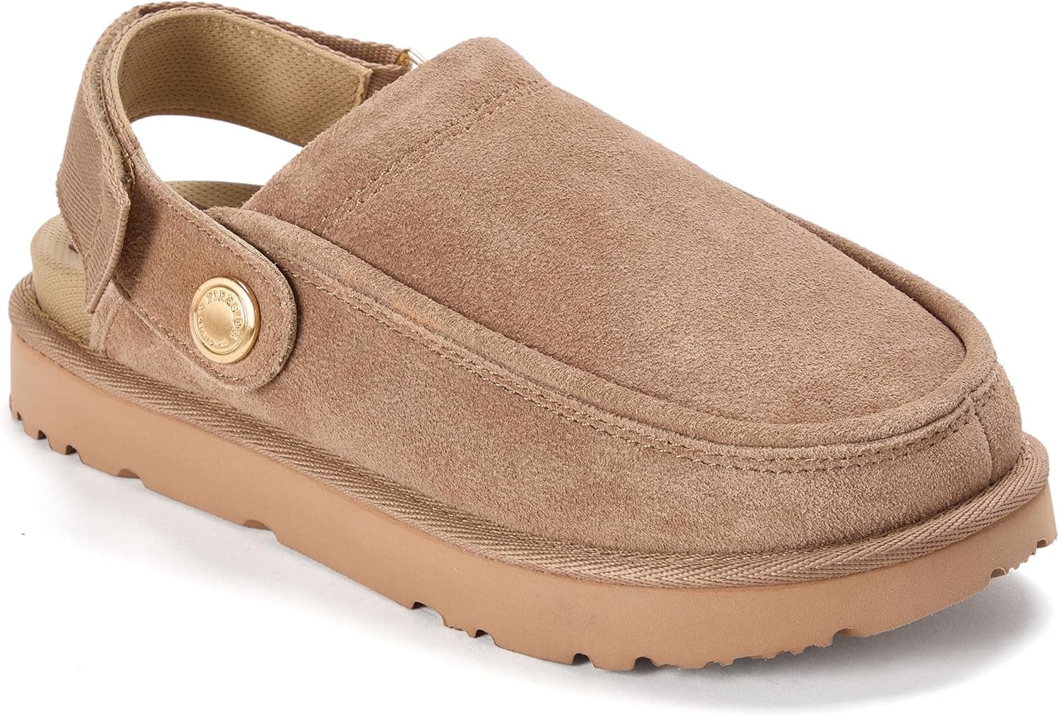 image:imageDearfoams Womens Fireside Coin Convertible MuleDriftwood