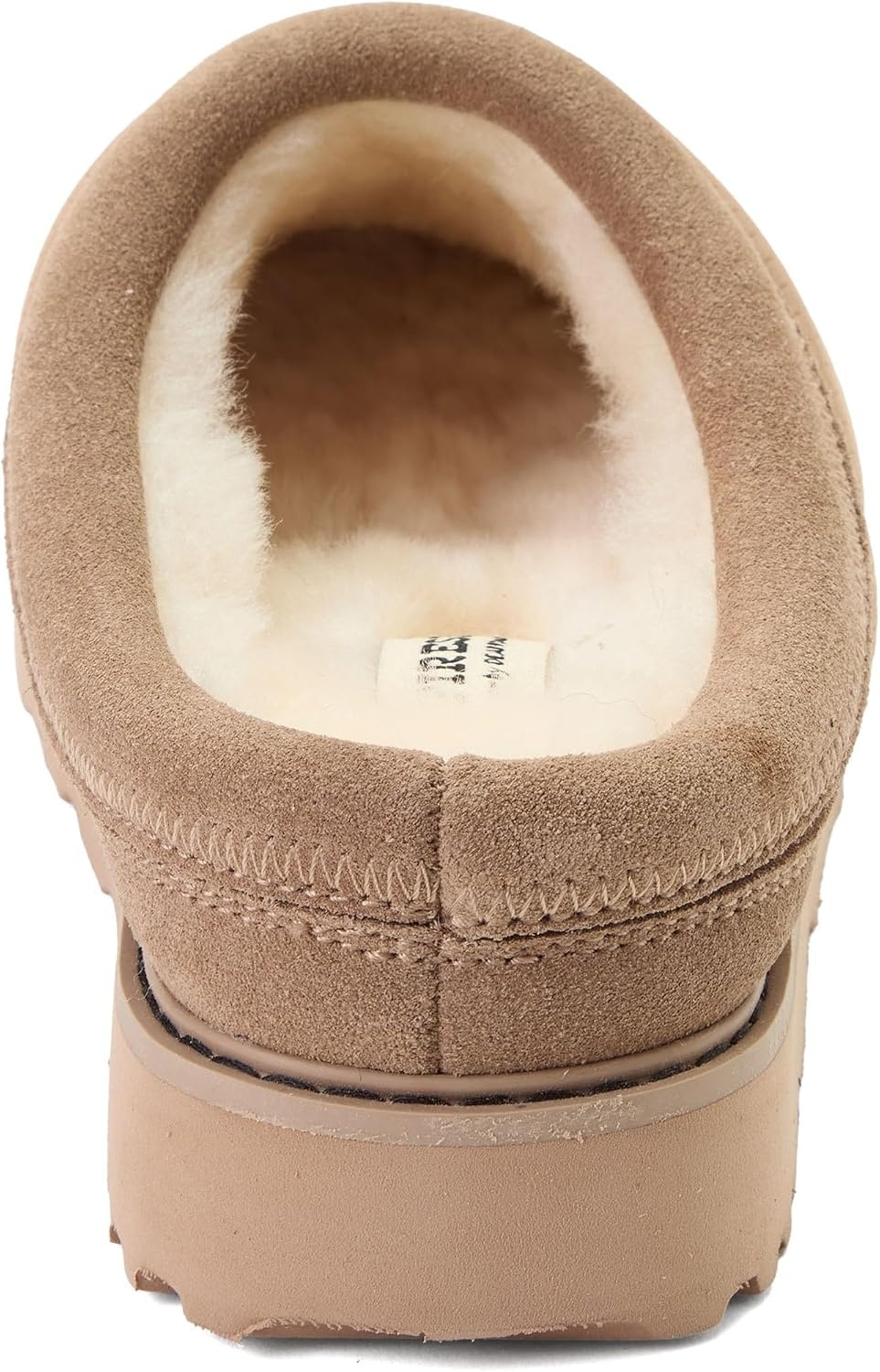 image:imageDearfoams Womens Fireside Greta Sport Nylon Puff ClogDriftwood
