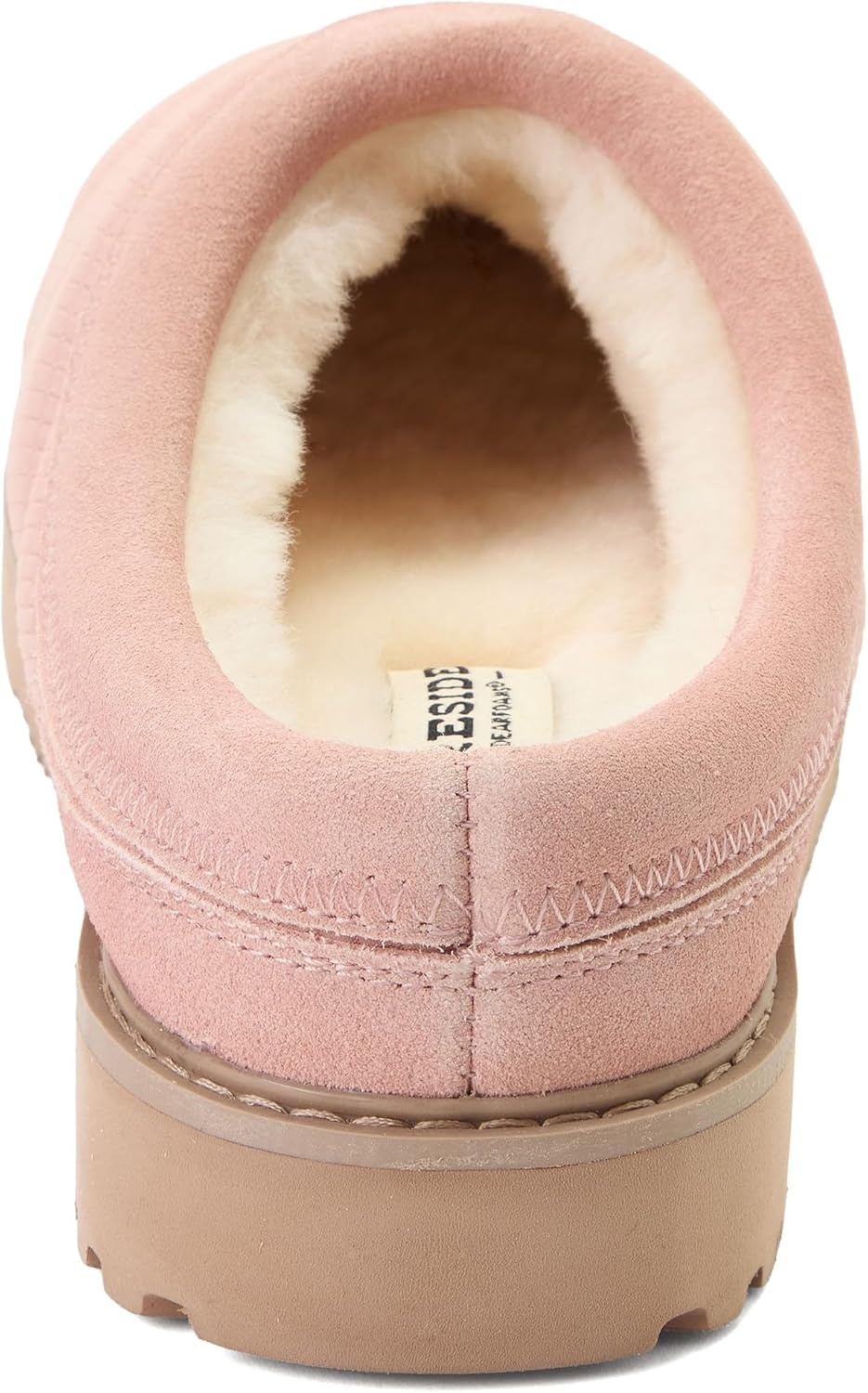 image:imageDearfoams Womens Fireside Greta Sport Nylon Puff ClogDusty Pink