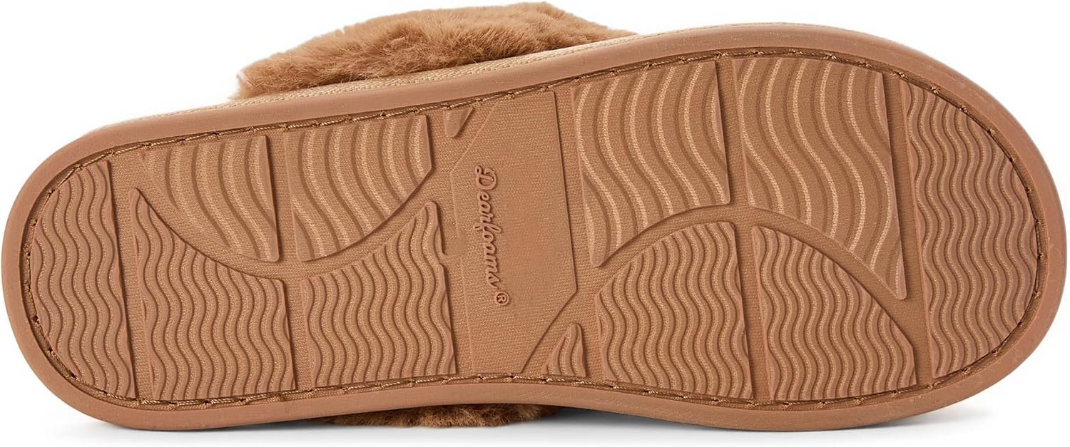 image:imageDearfoams womens Christmas Morning Crew Matching Family Holiday House ShoesMerry Mama