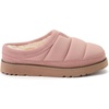 Dearfoams Women’s Fireside Greta Sport Nylon Puff Clog(Dusty Pink)